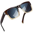 Joopin Oversized Square (TR90 Front, Acetate Temples)