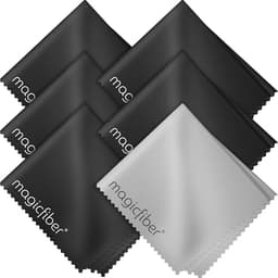 Microfiber cloths, six-pack